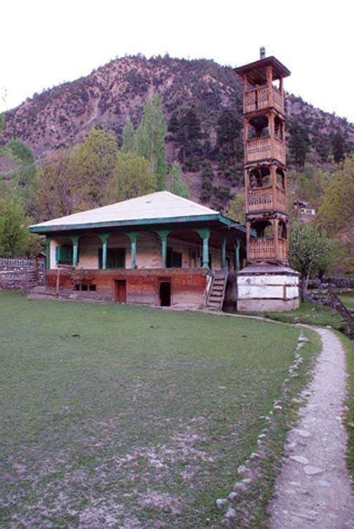 Mosque in the mountain