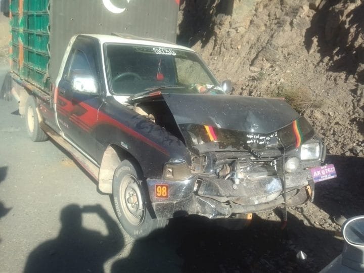 Five injured in traffic accident