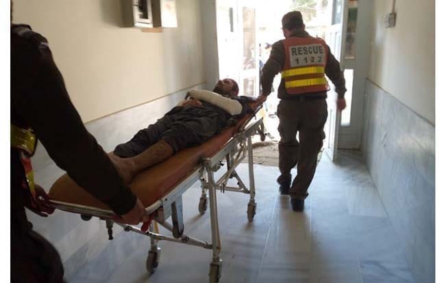 Two bike riders injured in road accident