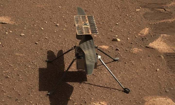 NASA copter's test flight on Mars expected