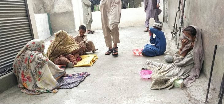 Beggars from down country swarm Chitral