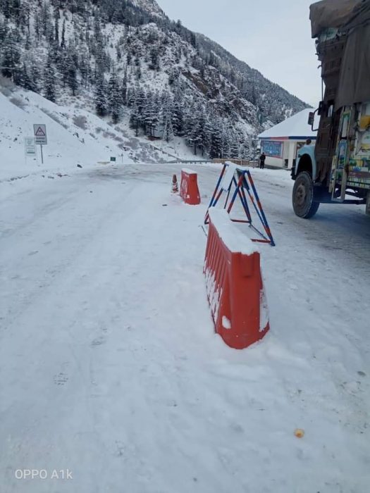 Heavy snowfall in Chitral