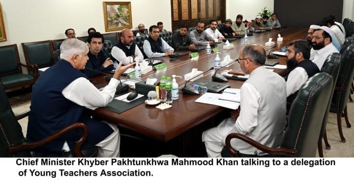 CM announces regularization of ad hoc teachers