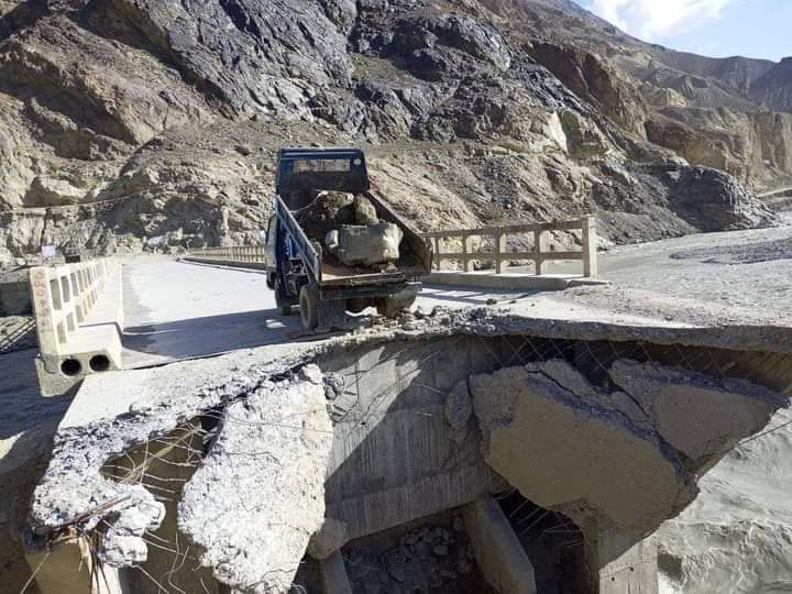 Repair of Mastuj bridge begins