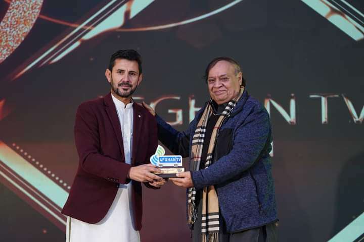 Chitral Football League chief Kamal Abdul Nasir gets award
