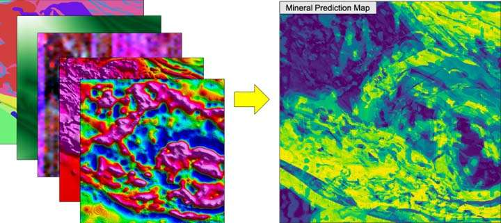 Geographical mapping of mineral deposits begins