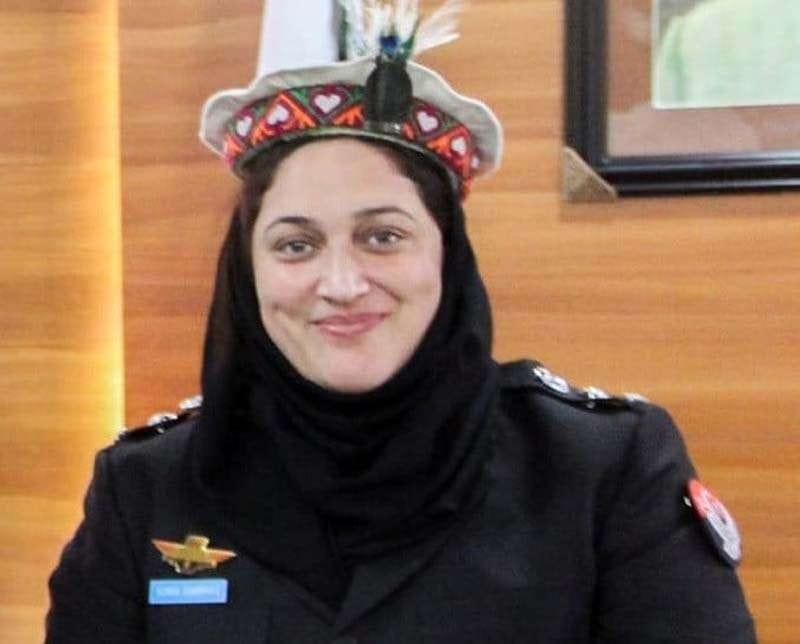 Ex-DPO Chitral Sonia Shamroz nominated for award