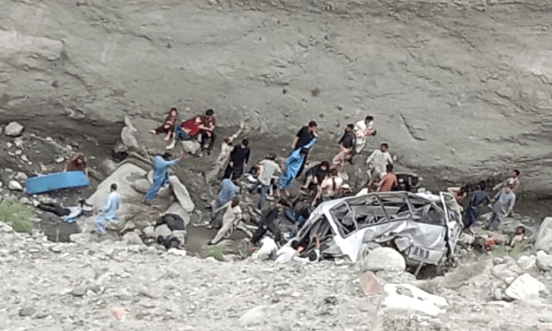 Five tourists from Lahore killed in accident in Diamer, Gilgit-Baltistan