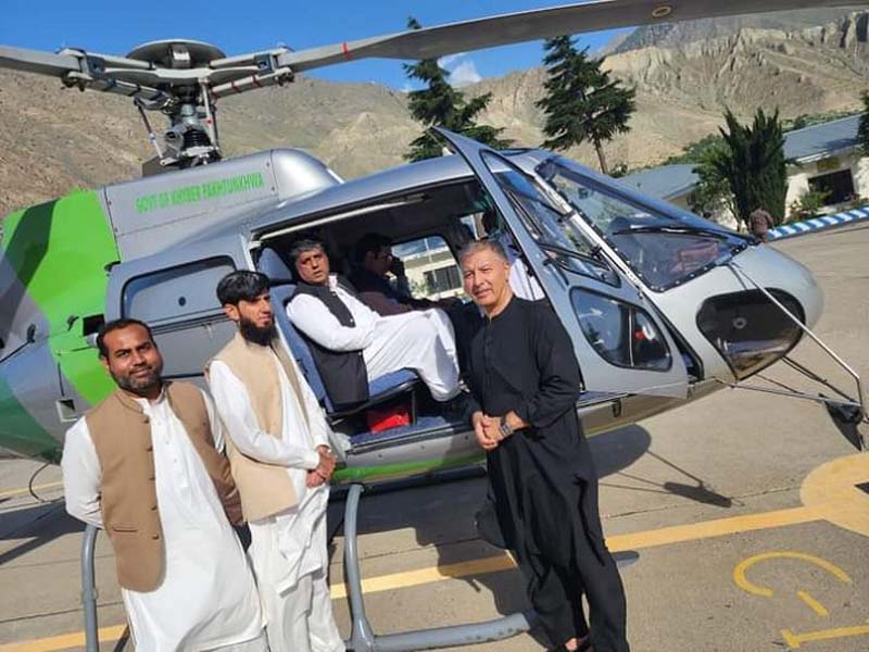 Chief secretary visits Chitral, orders relief & rehabilitation plan