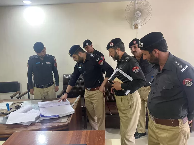 New DPO visits Chitral City police station