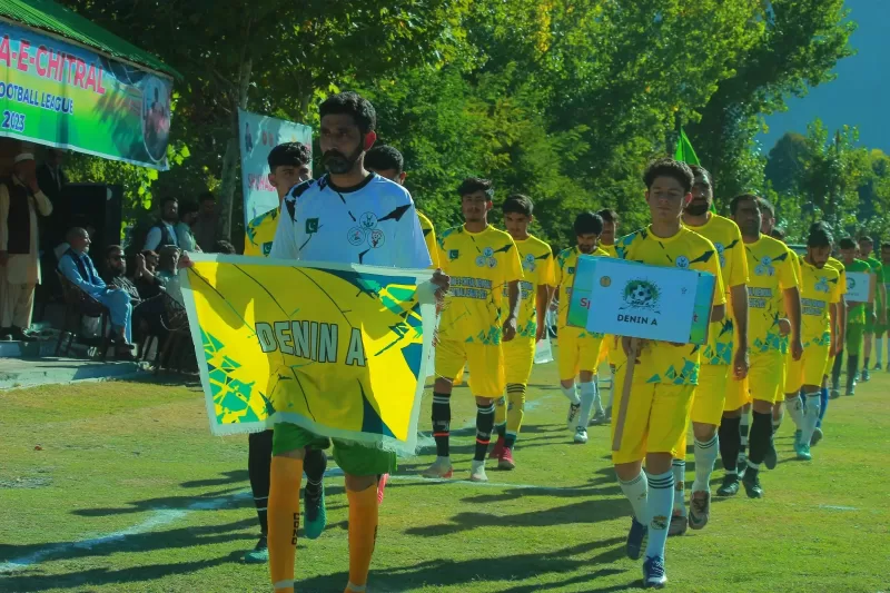 Shuhada-e-Chitral football league in Chitral