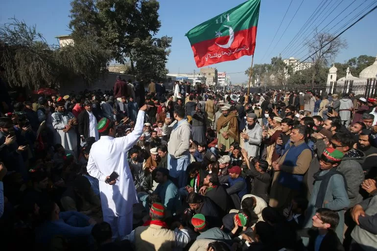 PTI-backed independents elections 2024 Chitral today