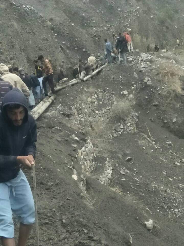 Prayit village without water after floods