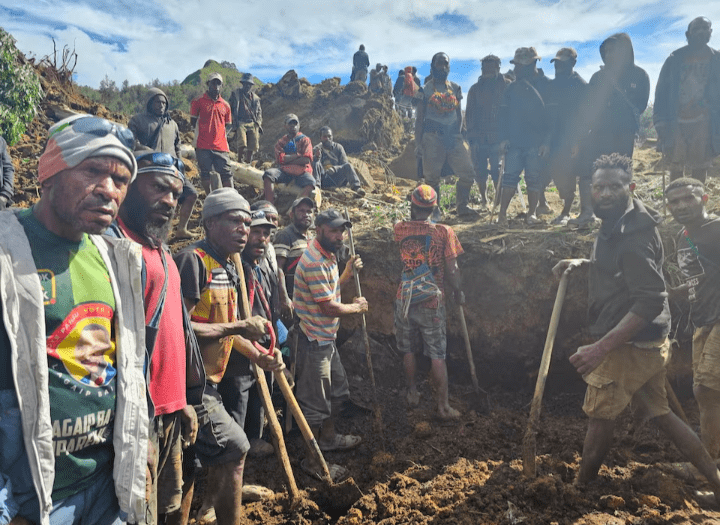Over 300 buried in Papua New Guinea landslide