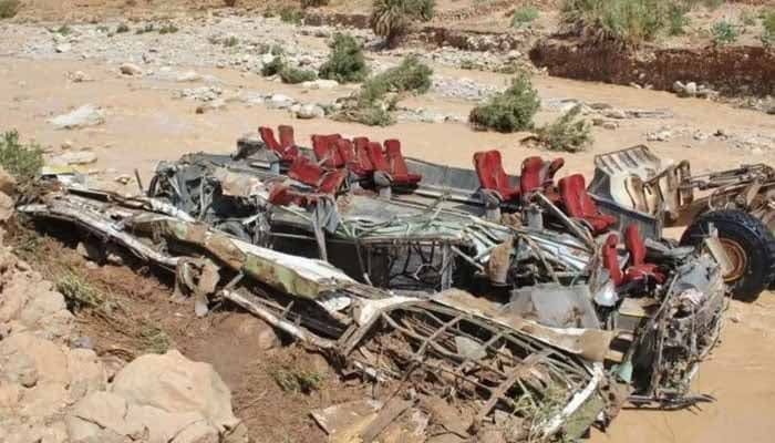 Bus accident leaves 28 dead in Balochistan