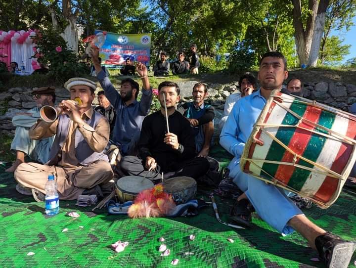 Sports festival in district jail Denin Chitral. Music