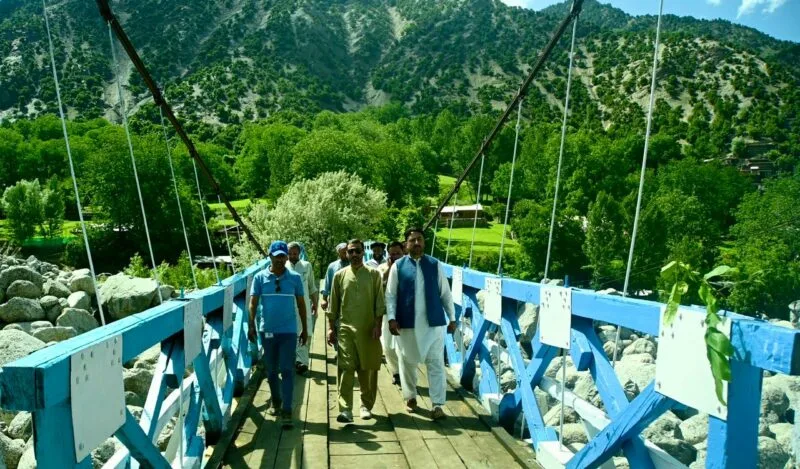 Bumburate bridge rehabilitated