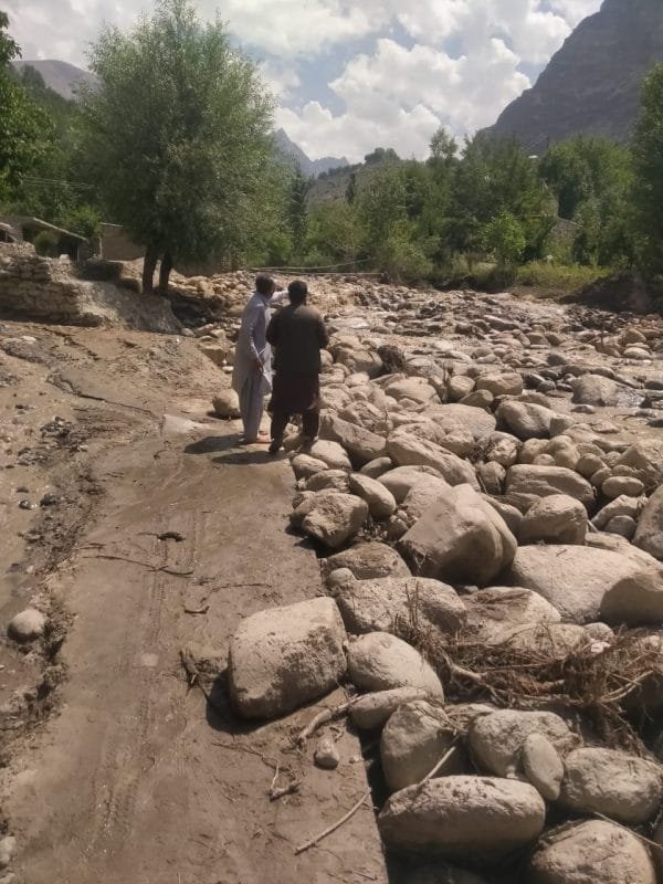 Garam Chashma villages hit by flash floods