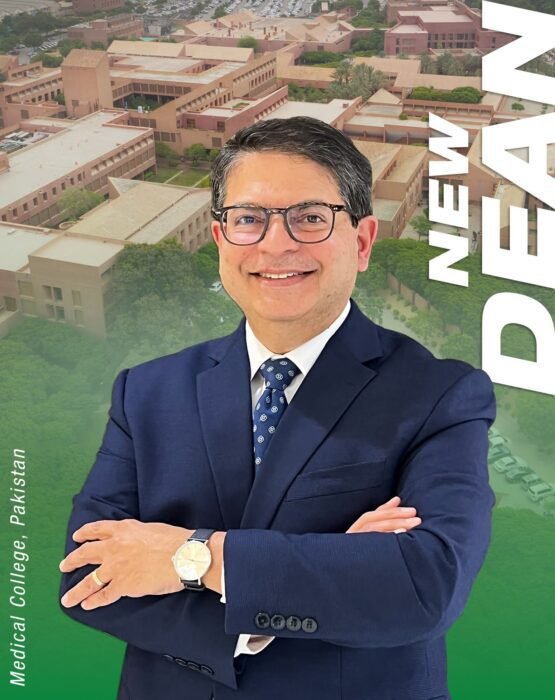 New Dean AKU Medical College Karim Dhamji takes over on Aug 11, 2025.