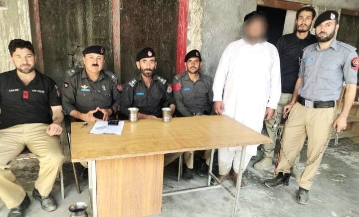 Murder suspect from Peshawar arrested in Chitral