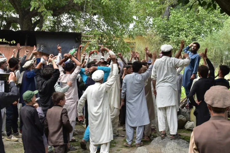 Kalash Valley Residents Protest Against KVDA, call for its abolition