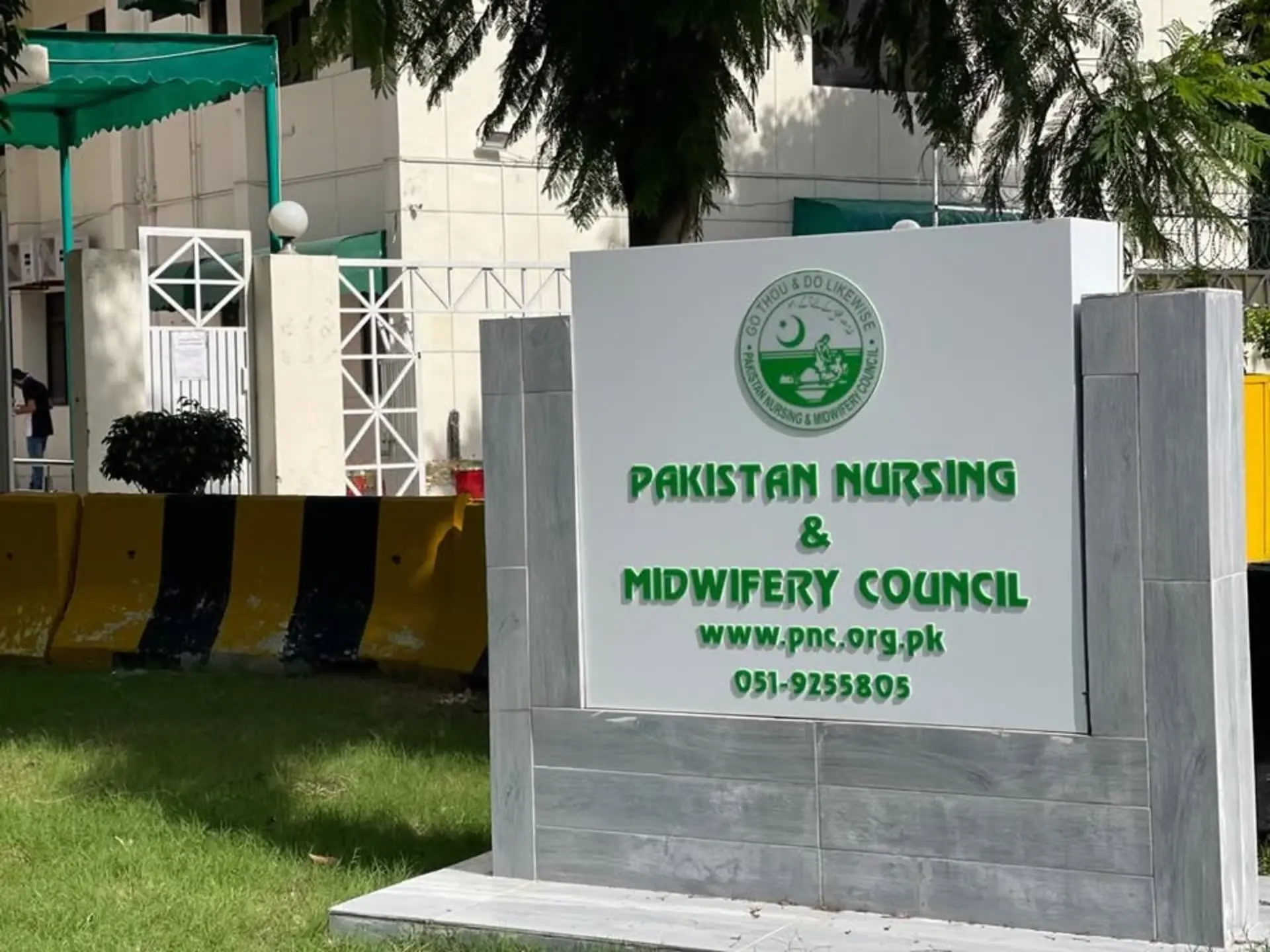 Pakistan Nursing and Midwifery Council Islamabad.