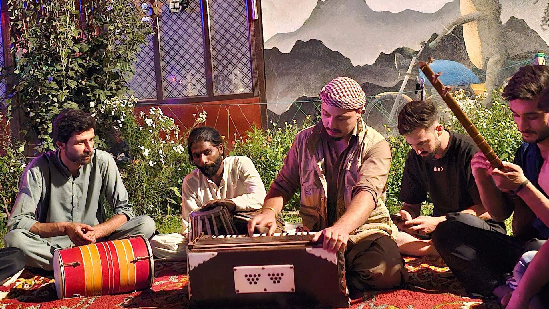 Artists from Singhay Deh of Awi in Upper Chitral.