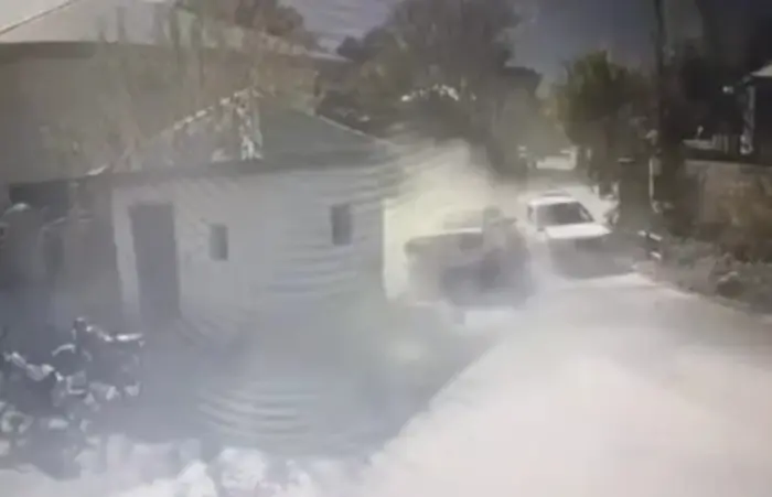 Chitral road accident by Dr Noorul islam in front of Degree College for Boys that left a student dead