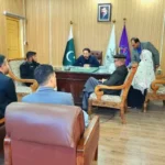 Upper Chitral district administration holds meeting to launch action against encroachments.