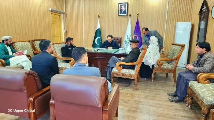 Upper Chitral district administration holds meeting to launch action against encroachments.