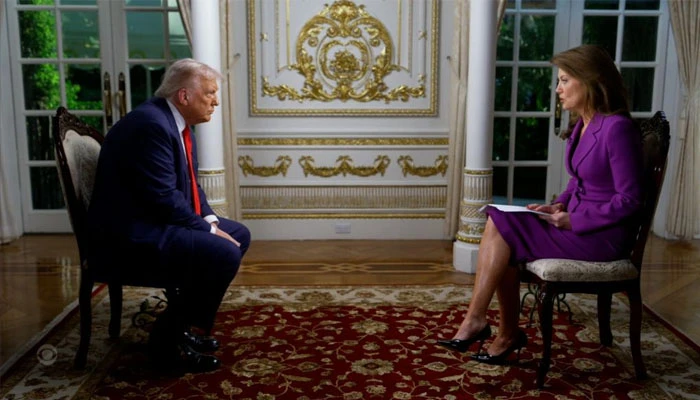 US President Donald Trump's interview with 60 Minutes