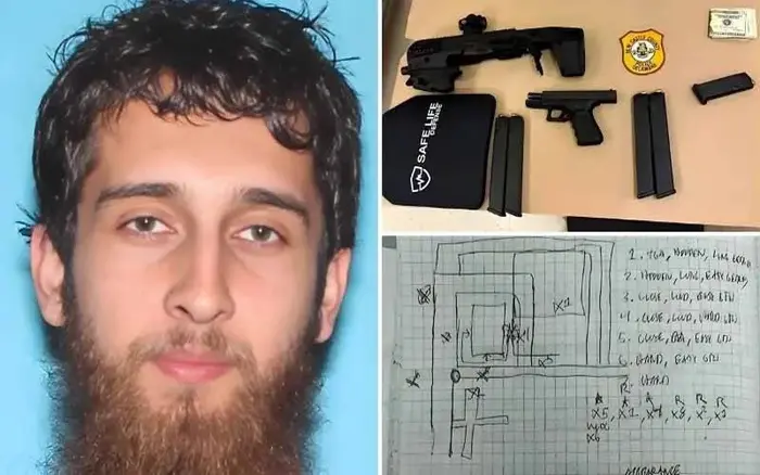 US officials say student of Delaware University originally from Pakistan planned armed attack on a police station.