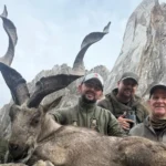 Brain Neil Windham, a hunter from America with his kill in Gahiret area in December 2025.