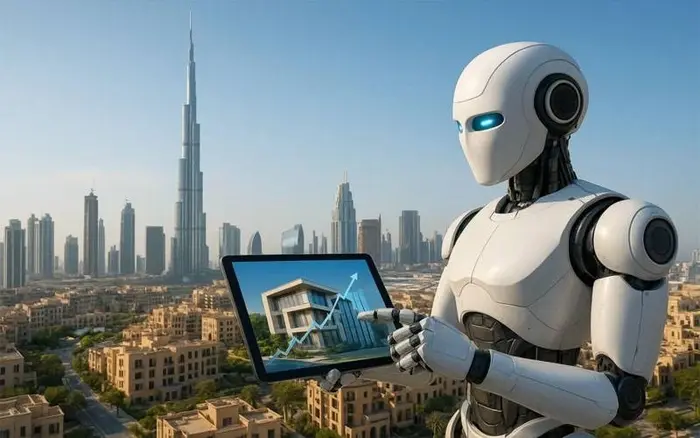a robot in dubai