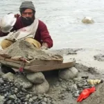 Gold mining in Gilgit Baltistan