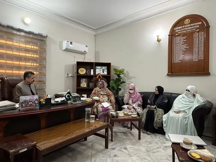 RHC Shagram handed over to AKHS and decision was taken at a meeting of Suriya Bibi and Health Foundation KPK.