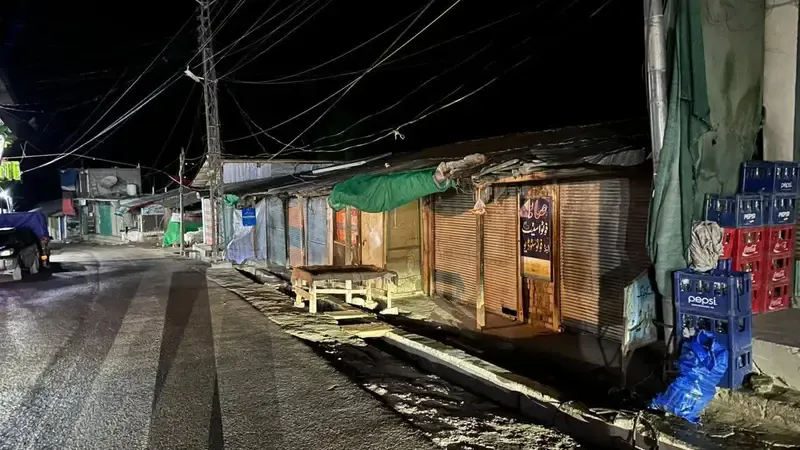 Booni Bazar is closed at 8pm as part of govt energy conservation steps during US-Iran war 2026.