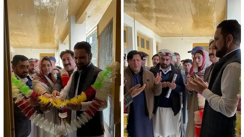 DC Upper Chitral and AKAH manager inaugurate emergency center in Booni.