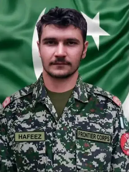 sepoy from Rayin village of Torkhow martyred in North Waziristan.
