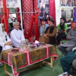 Religious participants at a ceremony to open a women gym in Booni Upper Chitral, on June 16, 2026.