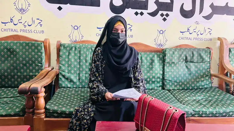 Marwa Zeb levels allegations against education department over school recruitment in Chitral l.