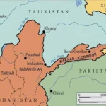 Picture of Chitral and nearby Wakhan and Tajikistan.