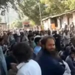 Reshun sit-in dharna against PEDO.