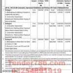 Tender issued for construction of roads in Mulkhow, Mastuj and Awi.