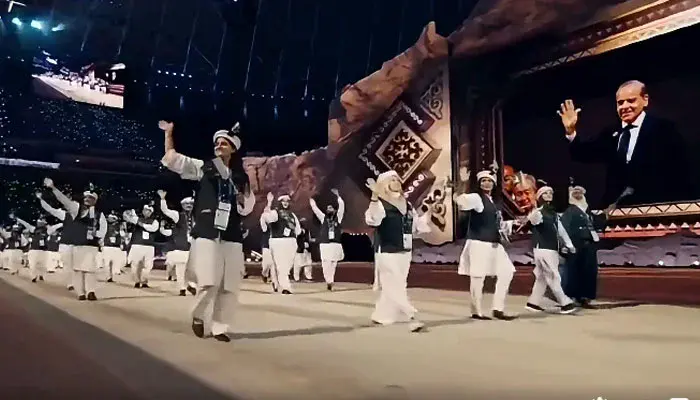 Pakistan team at the World Nomad Games in Kyrgyzstan on Sept 1, 2026.