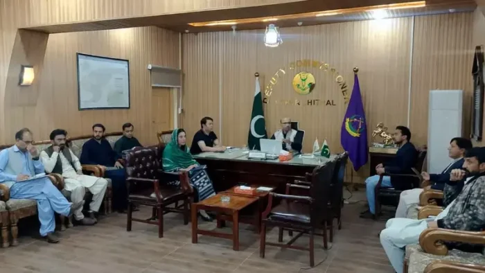 Reshun power committee and upper Chitral administration meeting