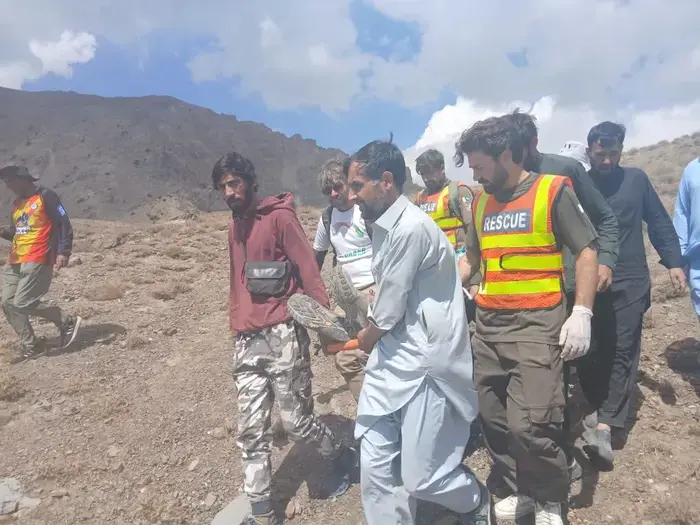 Paraglider death in Upper Chitral